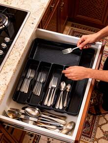 1 khay đựng dao nĩa phẳng, giá đựng thìa nhà bếp, hộp đựng dao nĩa, giá đựng đồ nhà bếp, hộp chia ngăn kéo đựng dao nĩa, giá đựng dao nĩa đũa trong tủ, hộp đựng dụng cụ nhà bếp, hộp đựng đũa và dao nĩa trong tủ bếp, khay chia ngăn kéo đựng dao nĩa. - Nhiều màu - Xem 9