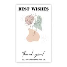 50pcs Thank You Stickers, Wedding Favor, Product Packaging Decoration, Sealing Stickers, Customized Packaging Labels - Multicolor - View 12