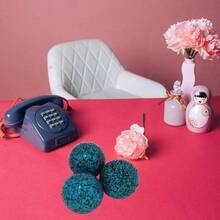 Fireplace Decorative Glass Balls - Dark Blue - View 3