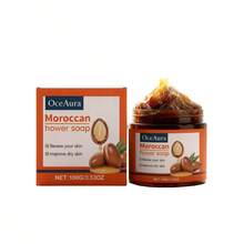 Moroccan Bath Soap, Gentle Cleanses And Moisturizes Skin, A Daily Body Care Bath Soap. - 100g - Xem 7