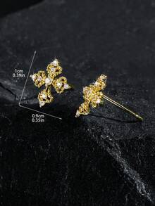 Bộ 2 bông tai hình thánh giá đính đá Zirconia thời trang, bông tai hình ngôi sao bốn cánh và tám cánh tinh tế, thích hợp làm quà tặng Ngày của Cha, quà tặng trong các buổi lễ tôn giáo, quà Giáng sinh, quà Năm mới, quà Ngày Valentine. - Nhiều màu - Xem 22