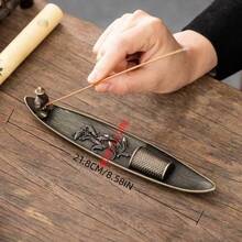 Creative Fisherman Incense Plug Multi-Fish Boat Incense Home Indoor Incense Burner Old Sandalwood Agarwood Incense Plug - Fisherman Fishing [with Many Fish] - View 5