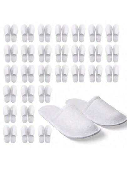 5/10/20 pares de zapatillas de baño desechables de punta cerrada, adecuadas para el hogar, invitados, hoteles, a precio asequible, SPA, zapatos, selecciones de primavera y verano, regalos para damas de honor, habitación, decoración de dormitorio, playa, viaje, para hombres, para mujeres, vacaciones, Día de la Mujer, artículos esenciales de viaje, recuerdos de boda, Y2k, dormitorio, accesorios de coche para mujeres, decoración de cocina, cosas lindas