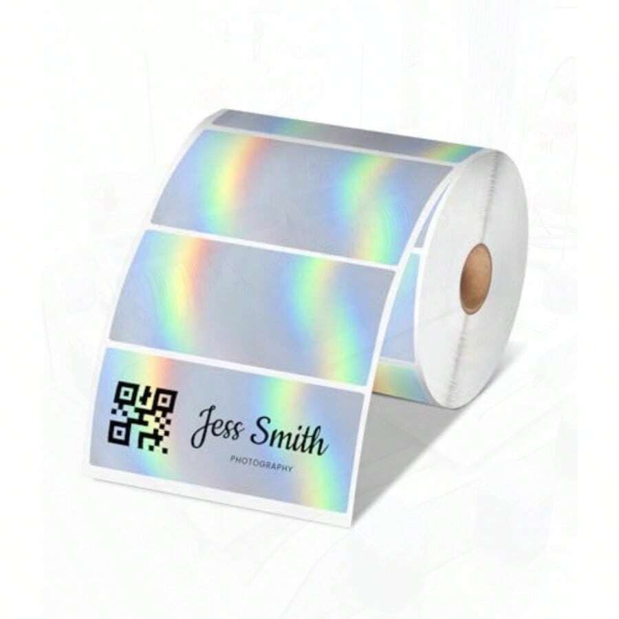 Label Stickers - Holographic - View 1
