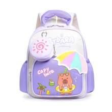 Mochila ligera con diseño de tigre dientes de sable para niños - multicolor - Ver 7