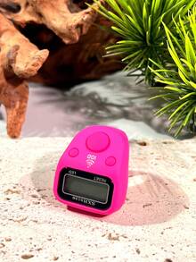 New Plastic Finger Counter, Hundred Prompt, Press To Count Electronic Counting Device, Intelligent Counting, Warehouse Counting Device, Ring Counter, Fashion Counter, Christmas, Halloween, Thanksgiving Gift, Game Gift - Multicolor - View 7