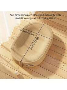 Large Oval Sisal Cat Scratching Post, Durable Cat Scratch Pad With Sisal Toy Ball, No Assembly Required, Suitable For All Seasons, Great For Cats To Play And Sleep - one-size - View 4