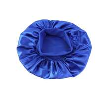 Gorro de dormir de ala ancha de satén, diadema de seda con estilo para dormir, gorro de noche con banda elástica, gorro de ducha para el pelo - 1 pieza rosa - Ver 5