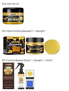 JAYSUING 巴西棕榈蜡，一种透明固体蜂蜡，专为抛光和保养实木及玫瑰木家具而设计。这款玫瑰木家具护理油也适用于家居使用，是实木复合地板的理想之选。是节日馈赠亲朋好友的完美礼物（新旧款式随机发货）。 - 彩色 - 查看 9
