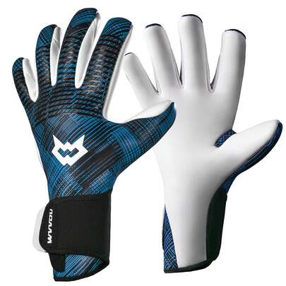 WVVOUgoalkeeper Gloves, Breathable Professional Goal Keeper Gloves With 4+3mm Sticky Latex Palm For Training
