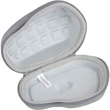 Hermitshell Funda de viaje para  MX Master 4 MX Master 3 MX Master 3 MX Master 3s avanzado ratón inalámbrico actualización compacta 2.0 color gris-0002 - como en la foto - Ver 3