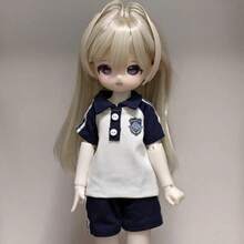 1/6比例BJD娃娃服装，可爱迷人的校园/学校风格 - 彩色 - 查看 8