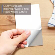 Better Office Products Blank Scratch Note Pads 3" x 5" Server Notepads 100 Sheets per Pad Memo Pads Gummed Binding for Easy Tear-off 10 Pack - como en la foto - Ver 4