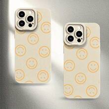Funda de Teléfono con Diseño Adorable y Directo Impresa en UV que Ofrece Protección Completa para los Modelos de  11 a 17Pro Max, XR, X/XS. un regalo ideal para cumpleaños para ambos - Blanco - Ver 3