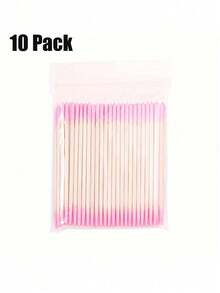 20pcs/10pcs/5pcs/4pcs/3pcs/2pcs/1pc, 100pcs/1pc 超細一次性美甲清潔棒，尖頭設計精準塗抹 - 小尖頭牙籤式美甲棒套組，適用於美甲護理、美甲用品、美甲工具、美甲藝術工具、返校季、美甲護理、貼片美甲工具 - 粉色 - 查看 14