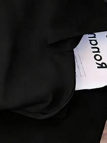 Tween Girls' Slogan Skull Hand Print Round Neck Loose Casual Short Sleeve T-Shirt - Black - View 5