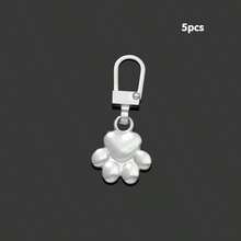 3/5/10 Pcs Dog Claw Metal Zipper Pendant DIY Replacement Key Chain Suitable For Luggage, Wallet Zipper, Jacket, Backpack, Men's Bag, Women's Bag, Etc. - Multicolor - View 15
