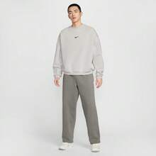 Nike Men's AS M NK TF SI GFX BRSH CREW GC Crewneck Sweatshirt IR0107-072 - Grey - View 4