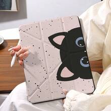 Y-Shaped Foldable Stand, High-Definition UV Printing, 360° Rotatable IPad Protective Case, Compatible With Ipad 11 2025, IPad Air 11/13 2025 M3, IPad Air (M2) 11/13 Inch, IPad Air 4/5/6 10.9inch, IPad Pro 11 Inch, IPad Pro 12.9 Inch, IPad 10.2 Inch, IPad 9th/10th Generation, IPad 10.9/Air 5/Air 4 (10.9in), IPad Pro 2018 (11in), IPad Pro 20/21/22 (11in), IPad Air 2024 11in, IPad Air 6/Air 7 11in 2025 IPad - Multicolor - View 4