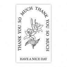 50pcs Thank You Stickers, Wedding Favor, Product Packaging Decoration, Sealing Stickers, Customized Packaging Labels - Multicolor - View 16