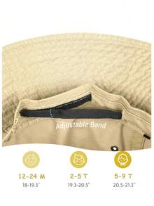 1pc UPF Sun Protection Kids Bucket Hat, Soft & Lightweight Summer Cap, Suitable For 2-9 Years Old Boys & Girls Beach Play - 1PC - View 7