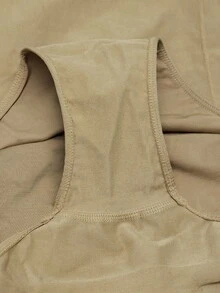 1pc Women's High Waist Seamless Thong Panty, Smoothing Shapewear