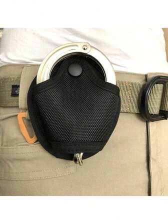 Black Outdoor Multifunctional Universal Quick Release Handcuff Bag