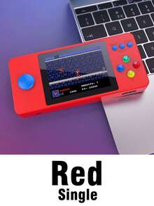 全新掌上游戏机，配备3英寸高清屏幕，内置500款经典游戏，支持电视双人联机，采用经典GBA/FC街机摇杆，是送给男友的完美节日礼物 - 彩色 - 查看 17