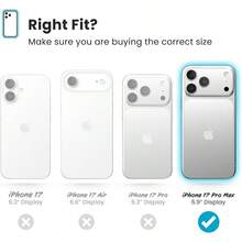 XISH Speck CANDYSHELL Grip +MS Funda para iPhone 17 Pro MAX Color Azul Misterioso Tela Vaquera descolorada Agarre Protector Delgado protección contra caídas Compatible con MagSafe - iPhone 17 Pro Max+Púrpura - Ver 5