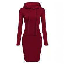 Women Sports Sweater Dresses