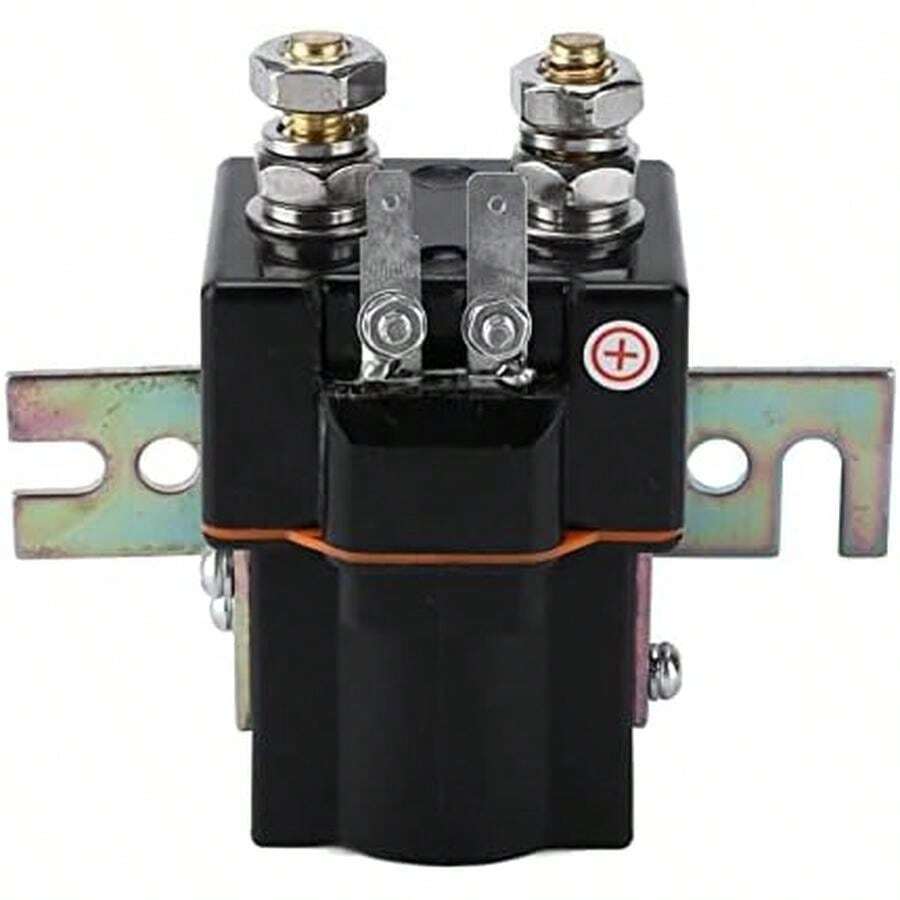 Solenoide de Carro KIMISS, Solenoide de 48 Voltios 101908701 4 Terminales para Club Car Eléctrico DS 1995-Up - / - Ver 1