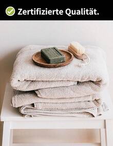 2 X Shower Towels + 2 X Hand Towels, Petrol, 100% Cotton Terry Towelling, Oeko-Tex ®   Standard 100, 500 G/M² - Apple Green - View 2