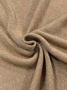 香槟金针织连衣裙 | 修身开衩沙滩度假连衣裙 - 卡其色 - 查看 12