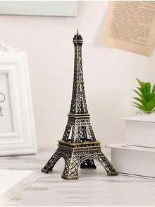 Mô hình tháp Eiffel bằng kim loại, thích hợp để trang trí bánh, để bàn, làm quà tặng, trang trí tiệc, trang trí nhà cửa (Giao hàng ngẫu nhiên) - Xem 2
