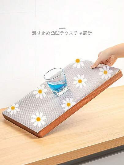 1 Cuộn Tấm Lót Ngăn Kéo Chống Thấm Nước, Chống Trượt, Chống Mài Mòn, Thiết Kế Họa Tiết, Chống Thấm Nước, Chống Bụi, Thích Hợp Để Bảo Vệ Tủ Bếp, Mặt Bàn và Lót Tủ Lạnh. Giữ Môi Trường Nhà Sạch Sẽ và Hợp Vệ Sinh, Đa Năng, Bền Chất Lượng Cao, Không Biến Dạng.