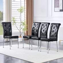 Dining Chairs - Black - View 2