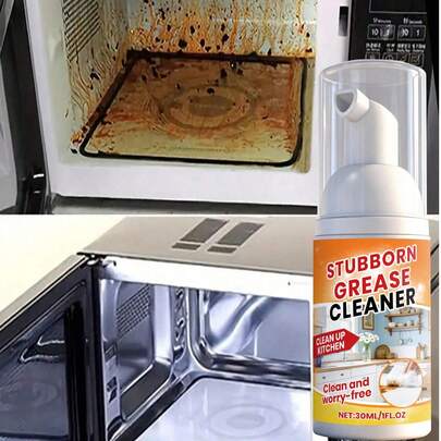 EELHOE Concentrated Heavy-Duty Degreaser, Multi-Purpose Cleaning Agent For Kitchen, Stove, Range Hood. Removes Grease And Leaves Surfaces Shiny. Great Gift For Family And Friends, Valentine's Day (Random Shipment Of New And Old Versions)