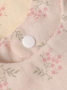 1pc Baby Bib, Decorative Bib For Baby Girls, Newborn Gift - Multicolor - View 5