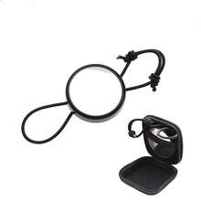潜水弹性绳后视镜侧装可调节可扩展后视凸面镜齿轮
