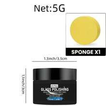 玻璃抛光蜡 - 专业汽车挡风玻璃划痕去除剂,镜面清晰度恢复剂 - A - 查看 13