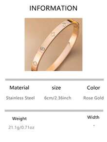 男士不锈钢四叶花水钻手链，简约奢华，适合日常通勤、商务休闲佩戴，情人节专属礼物 - 四葉草手鐲 - 查看 10