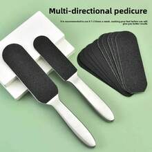 1pc Foot File Pumice Stone Dead Skin Removal Tool,Foot File, Foot Rasp, Heel Scraper, Foot File And Callus Remover, Foot Exfoliating Scrubber Double-Sided Foot Rubbing Board, Foot File And Foot Grinder