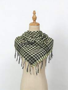 1pc Lightweight Tactical Desert Arab Shemagh Scarf, Outdoor Camping Bandana - Multicolor - View 13