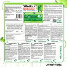 Vitastrong Vitamin K2 Bone Support - 450 Tablets - 50G - View 6