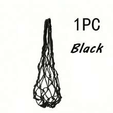 1pc Chicken Vegetable Net Bag Poultry Fruit Holder Chicken Cabbage Feeder Treat Feeding Tool For Hen Goose Large Birds Chicken House - Black Feeding Net - View 5