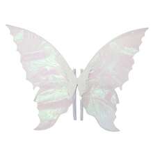 1pc Iridescent Glitter Butterfly Wings Prop, Angel Wings Costume, Cosplay, Party Performance Decoration