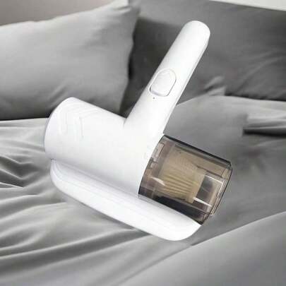 1件装除螨吸尘器，手持式床垫吸尘器，超强吸力，低噪音，可水洗滤网，用于深度清洁，无线手持吸尘器，无线床垫吸尘器，有效清洁床铺、沙发、宠物毛发和地毯，清洁除尘用品