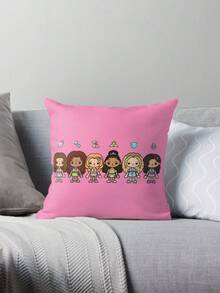 KATSEYE Inspired Pillowcase - Global Pop Sensation Girl Group Theme Bedding - trắng - Xem 3