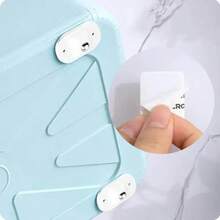 Adhesive Swivel Casters, Furniture Casters With Silent Wheels, No Drilling Required