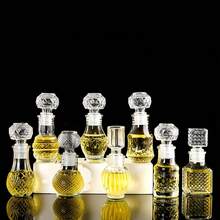 8pcs/4pcs/1pc Set Crystal Glass Whiskey Decanter Set, 1.69oz Mini Glass Decanter With Lid, Elegant Tasting Container, Essential For Home Bar Decoration, Thick Glass Mini Bottle - Oval Shape, Freezable, Multipurpose Decorative Storage Jar (Hand Wash Only), Geometric Bottle Stopper | Material